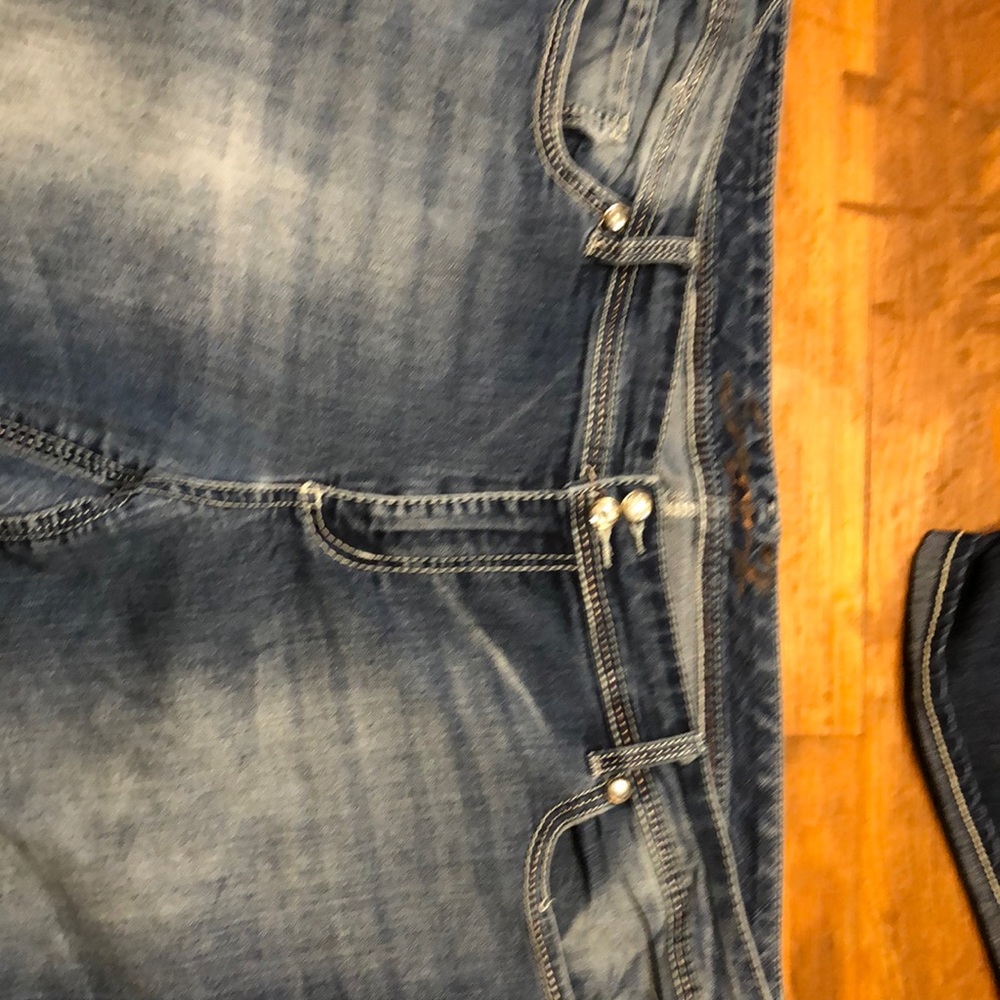 Silver capris